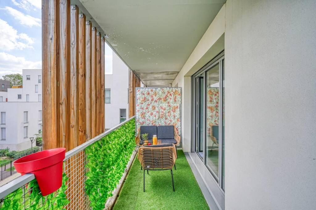 דירות ויטרי-סור-סיין T2 Luxe Proche Paris Terrasse Parking Prive מראה חיצוני תמונה